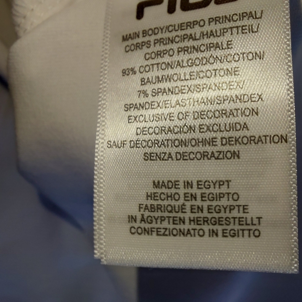 Fila Shirt Womens Size Large White Logo Spell Out T-Shirt New With Tags - Picture 5 of 5